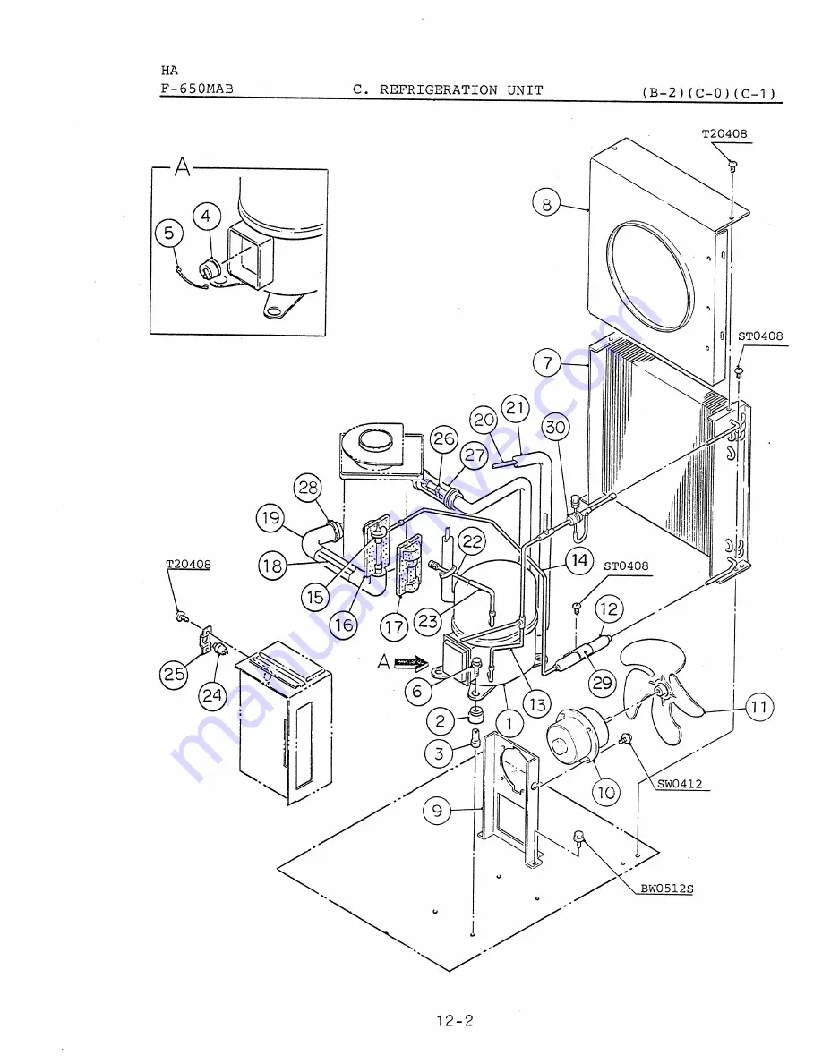 Hoshizaki F-650MAB Parts List Download Page 16