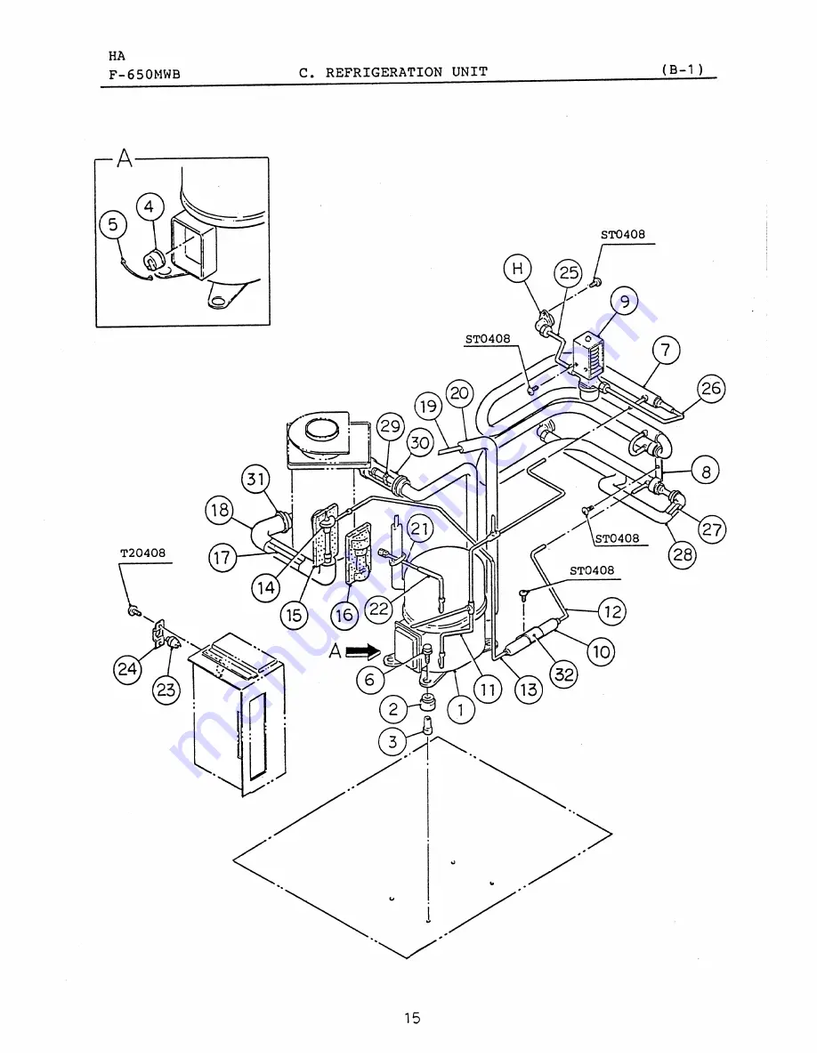 Hoshizaki F-650MAB Parts List Download Page 19