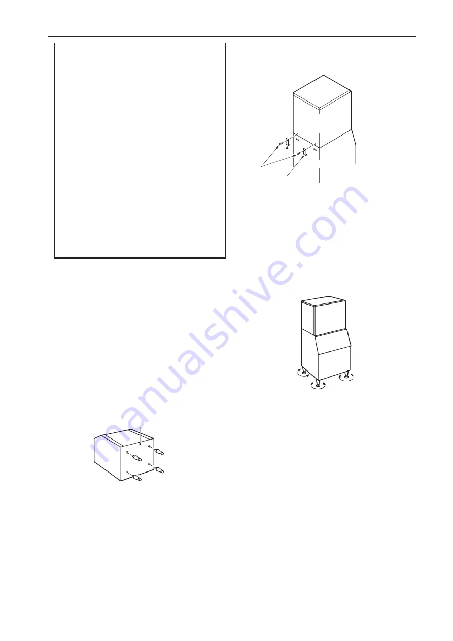 Hoshizaki FM-1000ALE Installation Manual Download Page 28