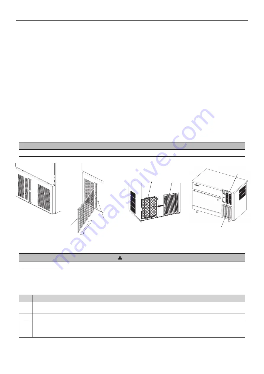 Hoshizaki IM-100WNE-21 Instruction Manual Download Page 14