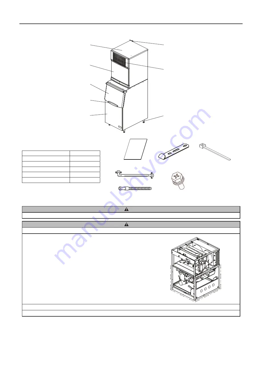 Hoshizaki IM-220AA Instruction Manual Download Page 4