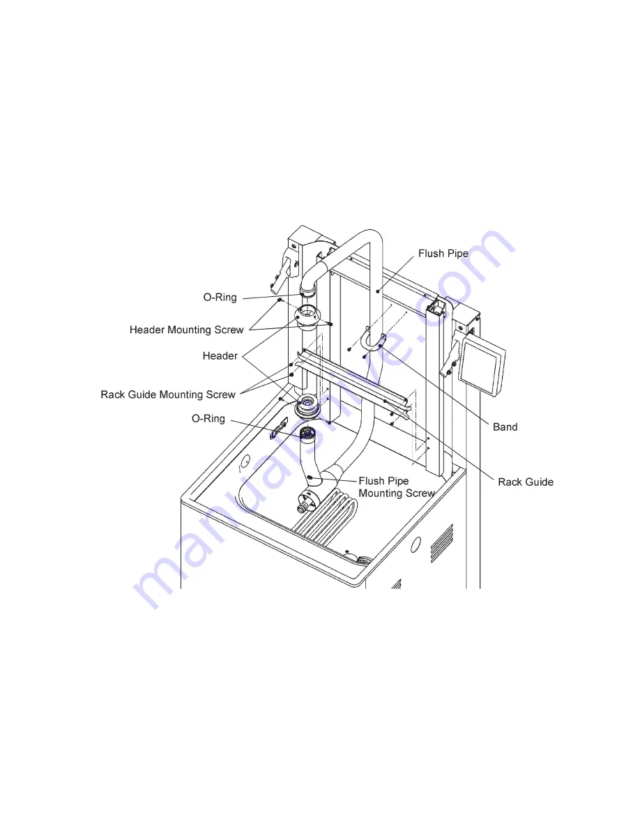 Hoshizaki JWE-620UA-6B Service Manual Download Page 57