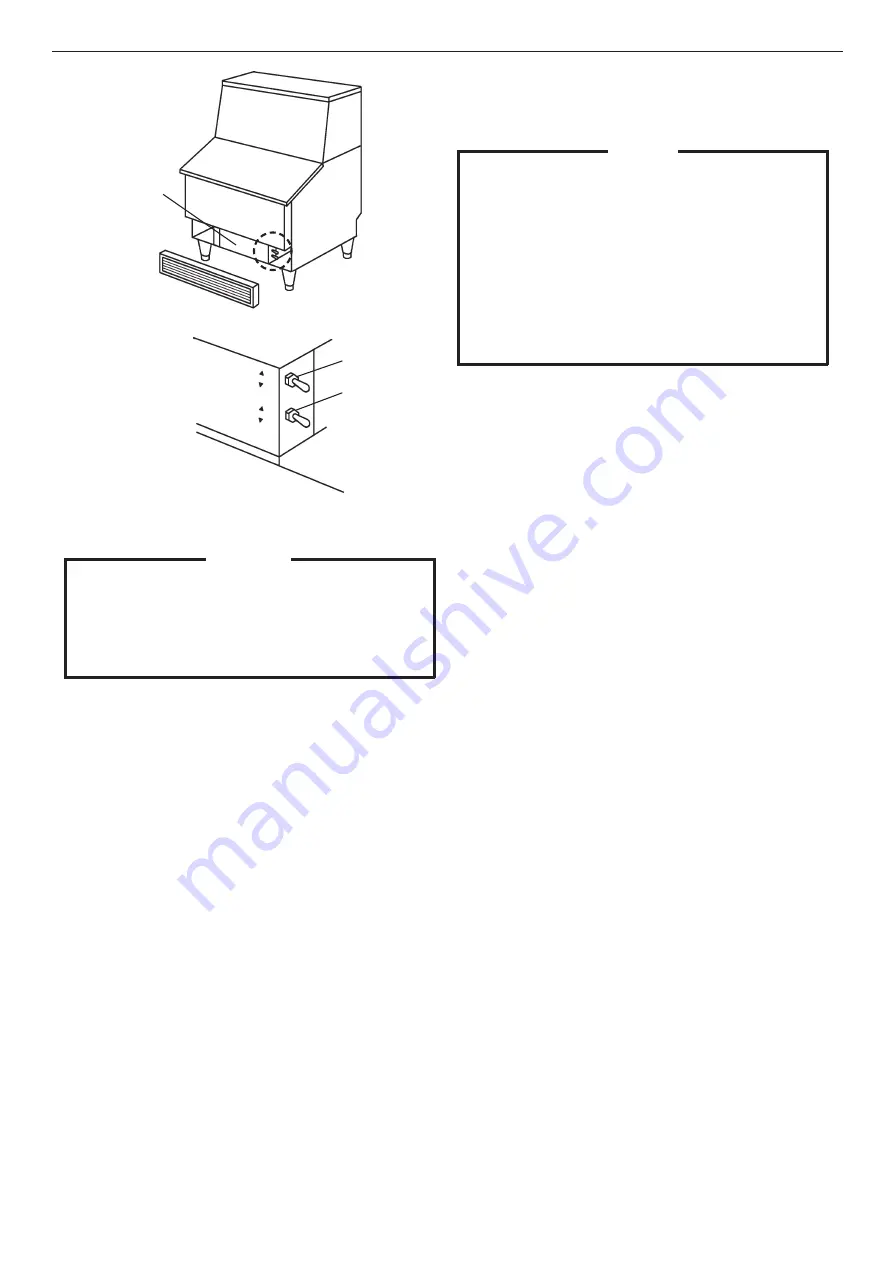 Hoshizaki KM-115B Instruction Manual Download Page 12