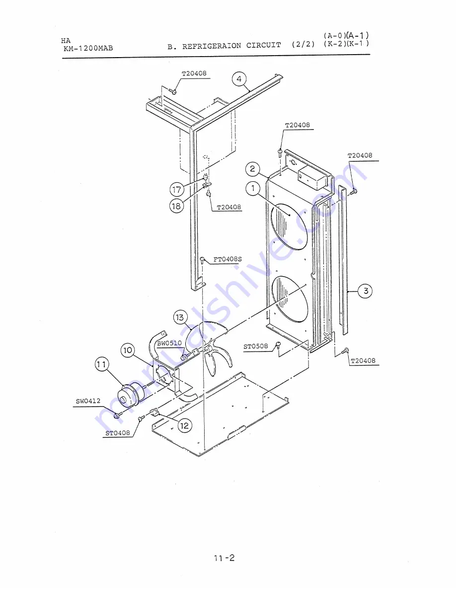 Hoshizaki KM-1200MAB Parts List Download Page 30