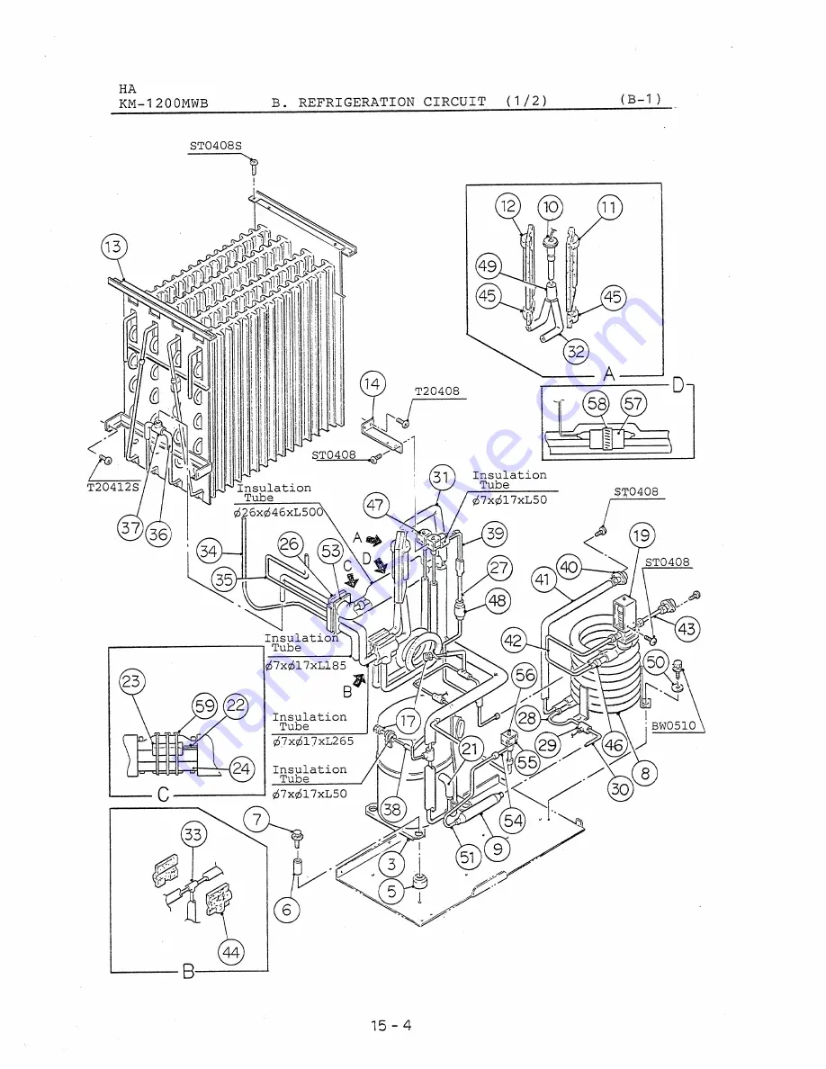 Hoshizaki KM-1200MAB Parts List Download Page 41