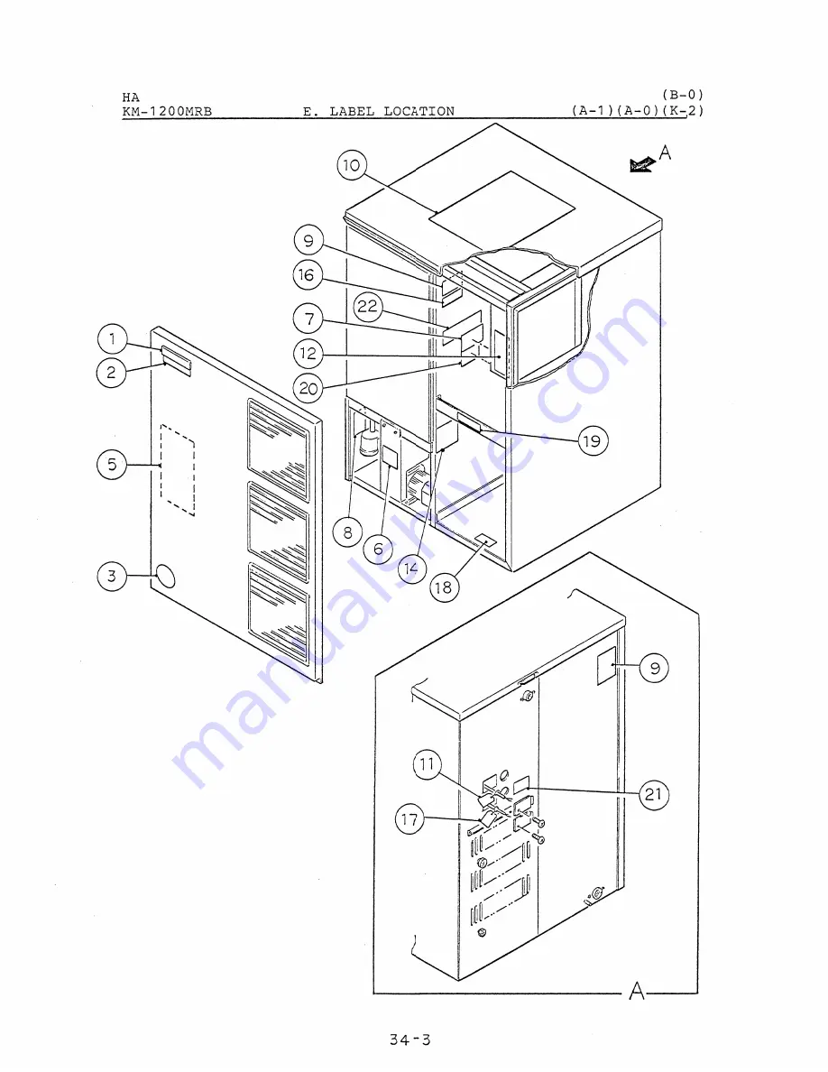 Hoshizaki KM-1200MAB Скачать руководство пользователя страница 90