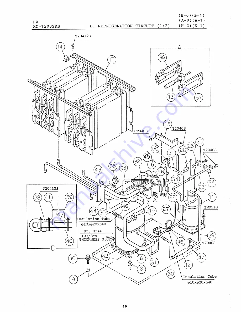 Hoshizaki KM-1200SAB Parts List Download Page 37