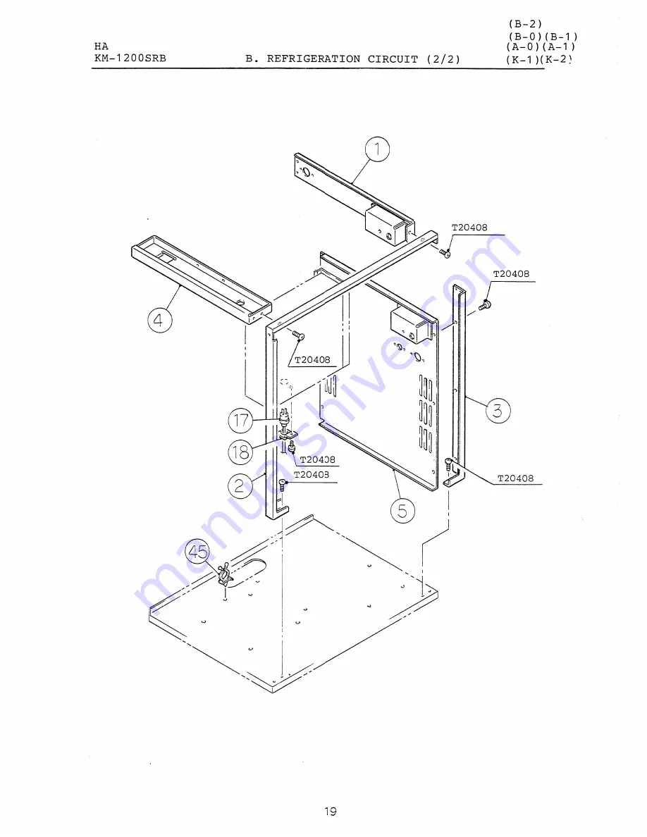 Hoshizaki KM-1200SAB Parts List Download Page 39