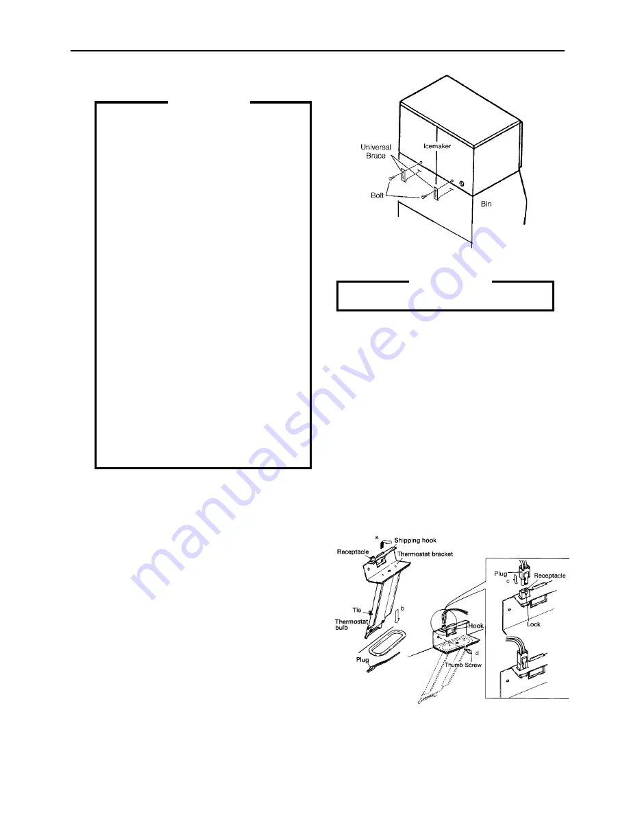 Hoshizaki KM-1300SAH-E Installation Manual Download Page 3