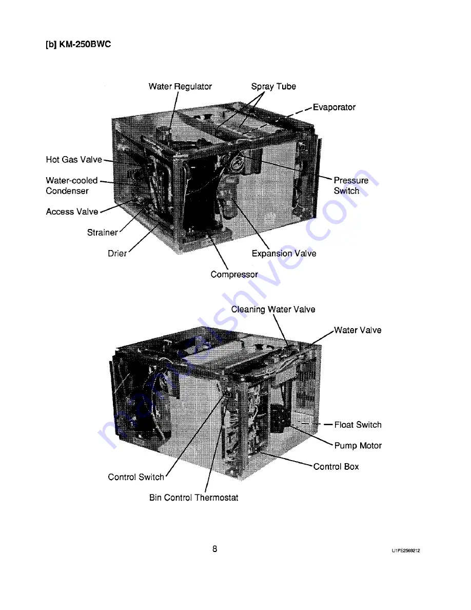 Hoshizaki KM-250BAC Service Manual Download Page 12