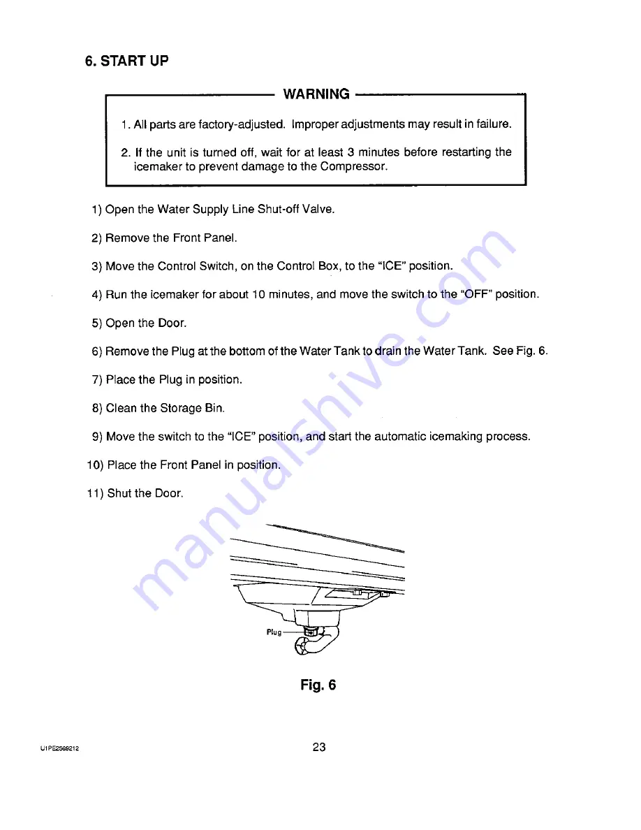 Hoshizaki KM-250BAC Service Manual Download Page 27