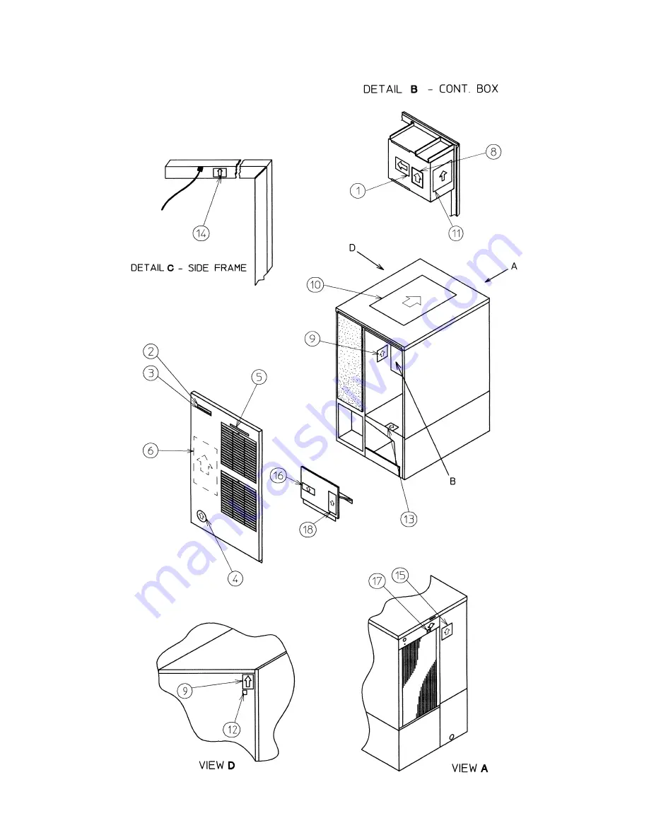 Hoshizaki KM-630MAH-E Parts List Download Page 19