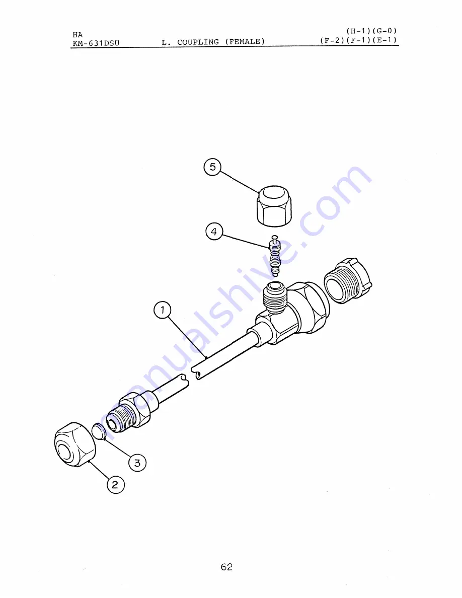 Hoshizaki KM-631DSU Parts List Download Page 86