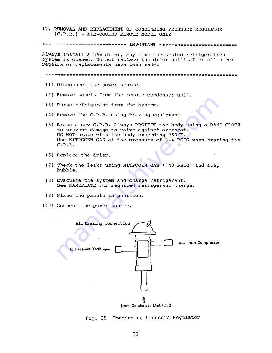 Hoshizaki KM-632DSU Service Manual Download Page 76