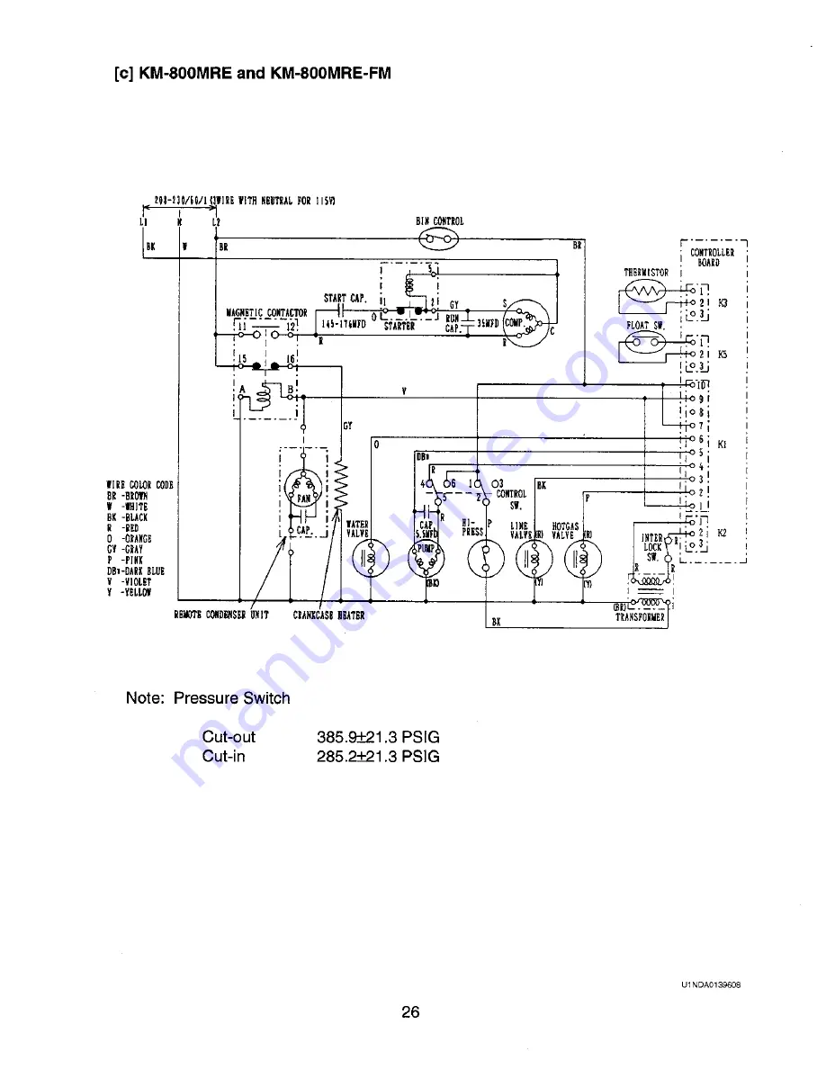 Hoshizaki KM-800MAE Скачать руководство пользователя страница 30