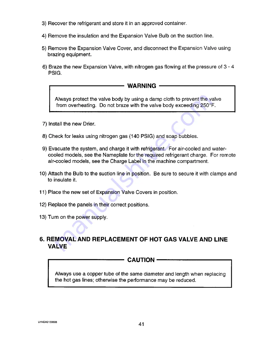 Hoshizaki KM-800MAE Service Manual Download Page 45