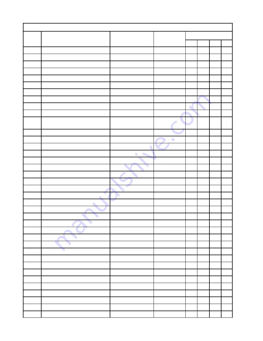 Hoshizaki KM-900MAF Final Parts List Download Page 42