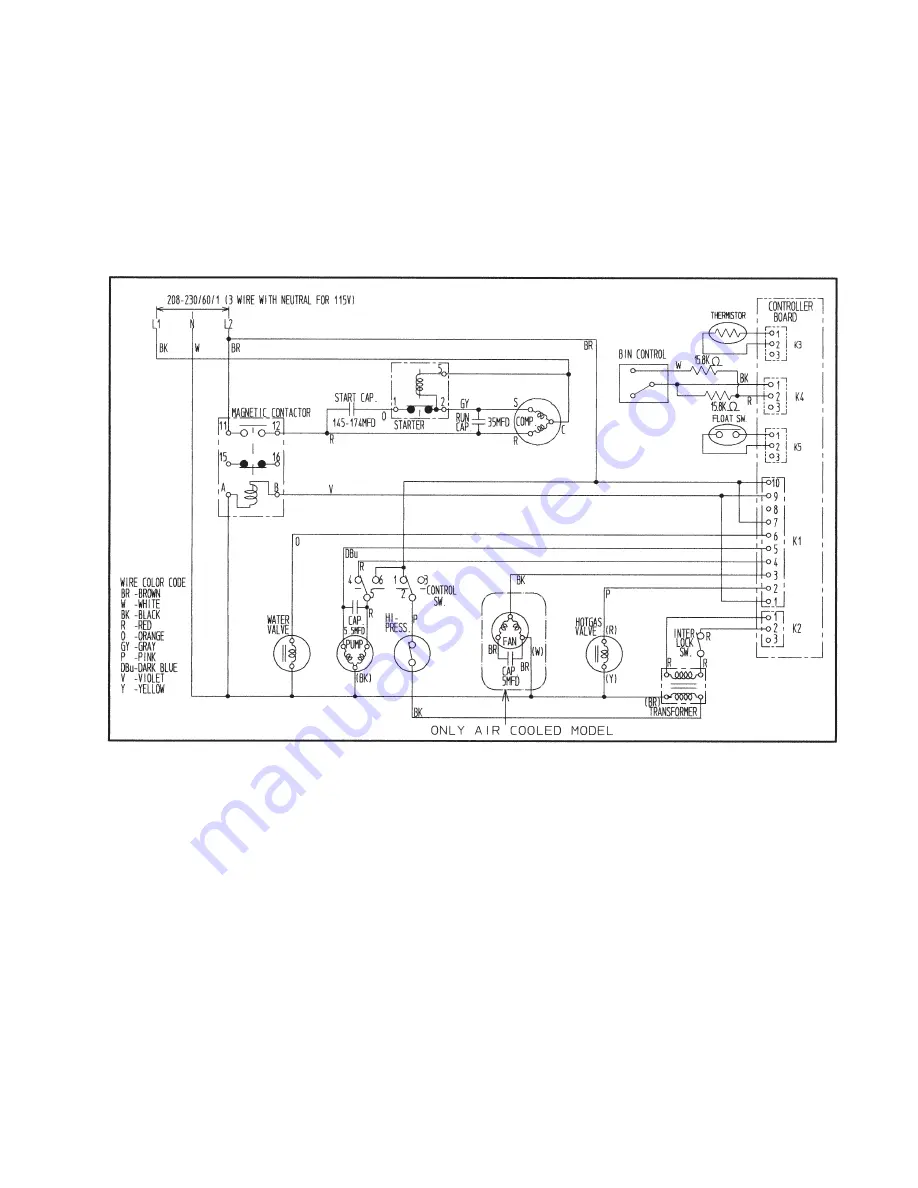 Hoshizaki KM-900MAH Service Manual Download Page 33