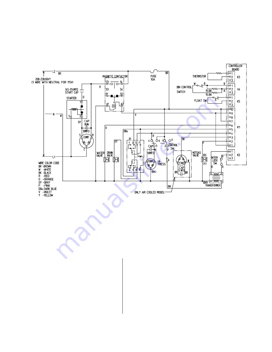 Hoshizaki KMD-700MAH Service Manual Download Page 37