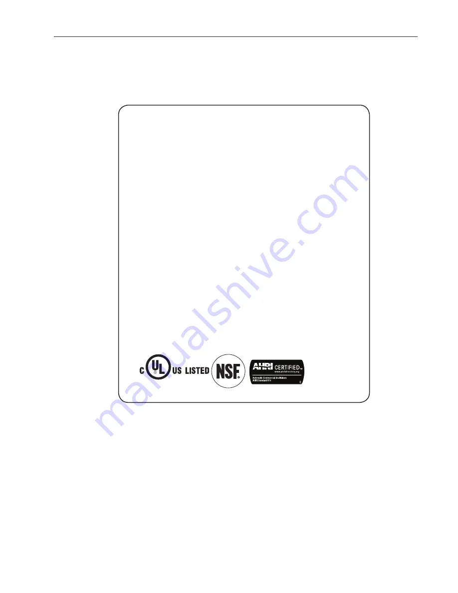 Hoshizaki KMH-2000SRH Instruction Manual Download Page 5