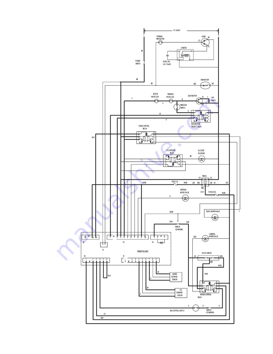 Hoshizaki RELIABILITY IS A BEAUTIFUL THING DCM-270BAH-OS Скачать руководство пользователя страница 11