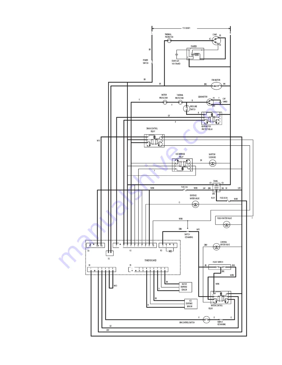 Hoshizaki RELIABILITY IS A BEAUTIFUL THING DCM-270BAH-OS Скачать руководство пользователя страница 13