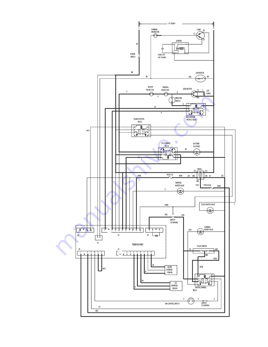 Hoshizaki RELIABILITY IS A BEAUTIFUL THING DCM-270BAH-OS Service Manual Download Page 16