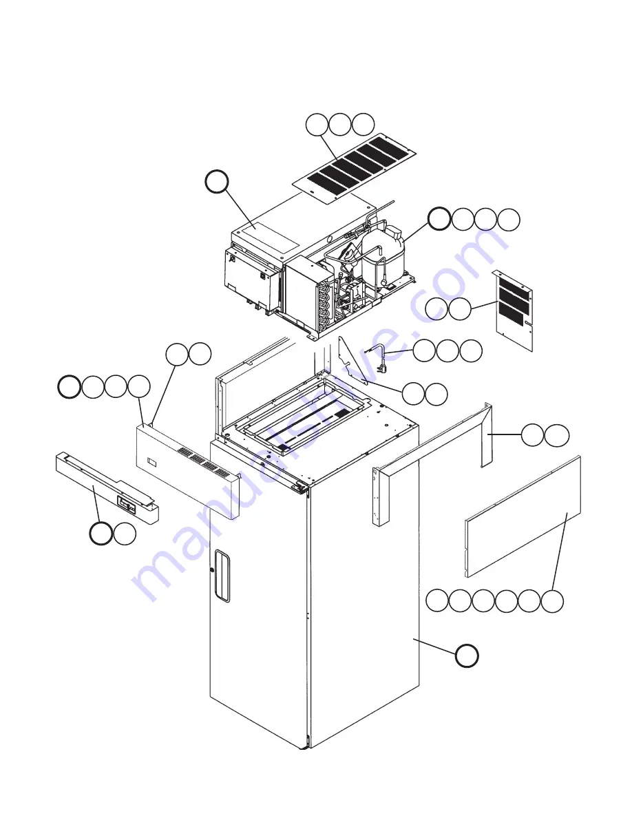 Hoshizaki Temp Guard RH1-SSB Parts List Download Page 7