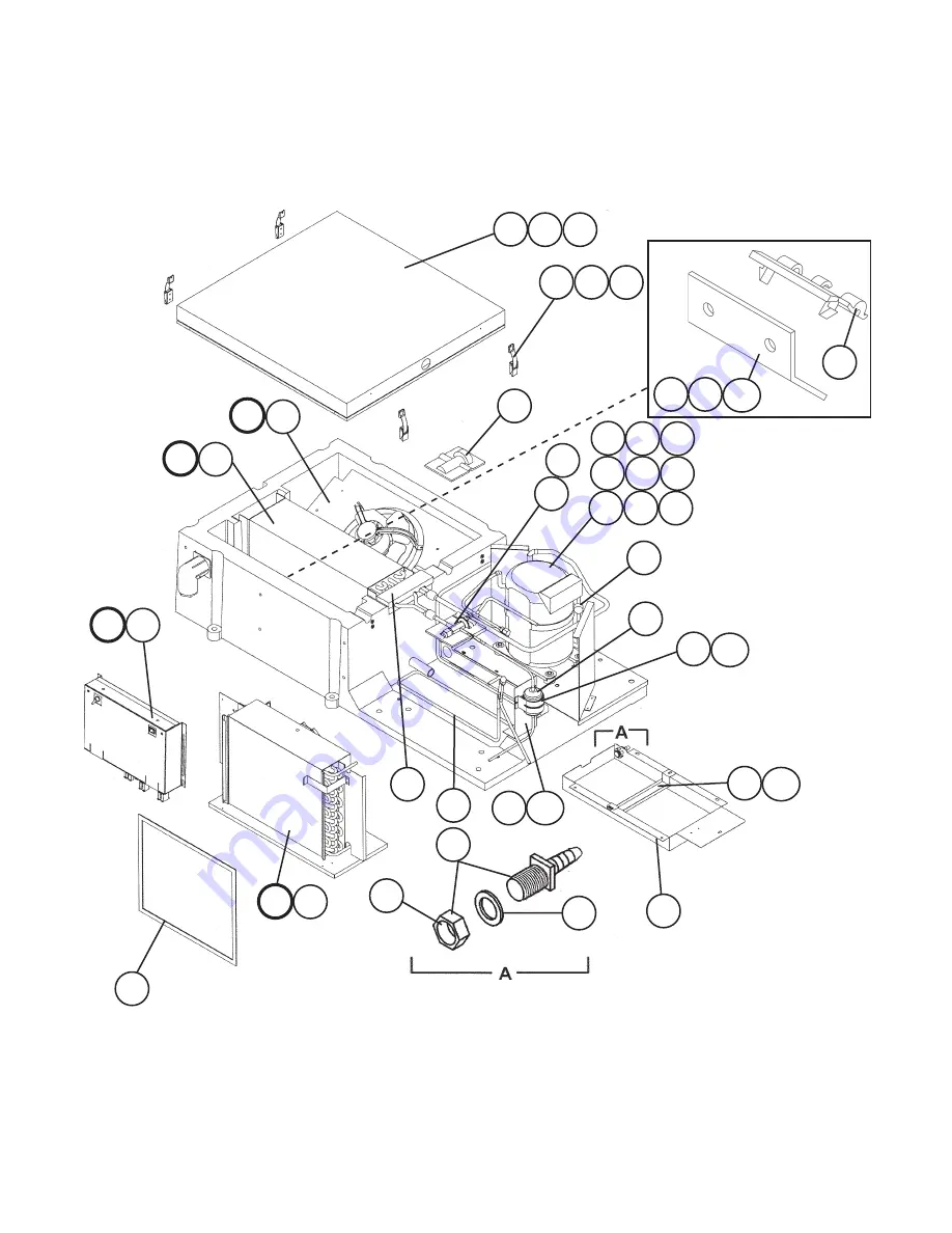 Hoshizaki Temp Guard RH1-SSB Parts List Download Page 19