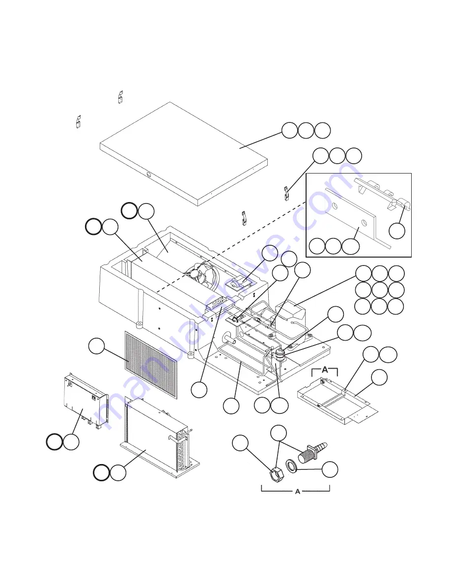 Hoshizaki Temp Guard RH1-SSB Parts List Download Page 23