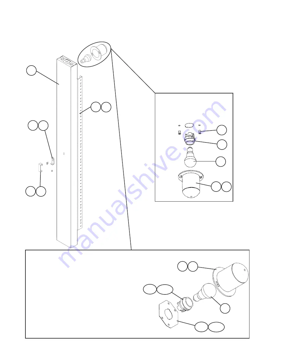 Hoshizaki Temp Guard RH1-SSB Parts List Download Page 85