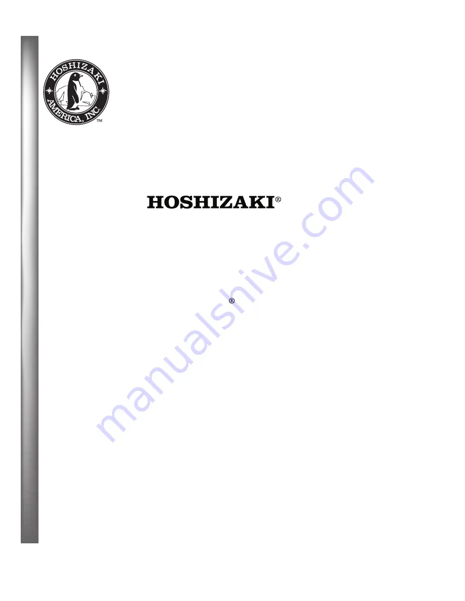 Hoshizaki Temp Guard RH2-SSB-GD Parts List Download Page 1