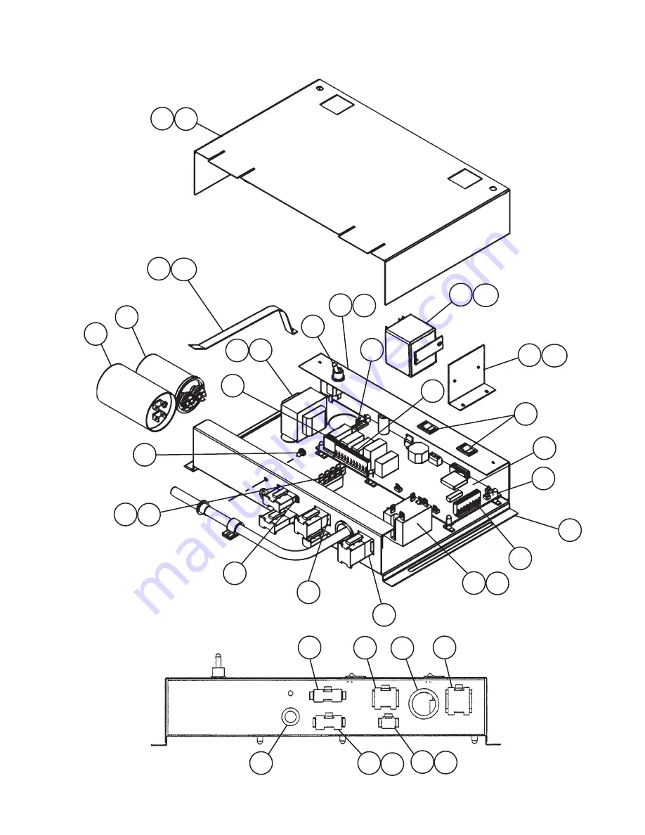 Hoshizaki Temp Guard RH2-SSB-GD Parts List Download Page 21