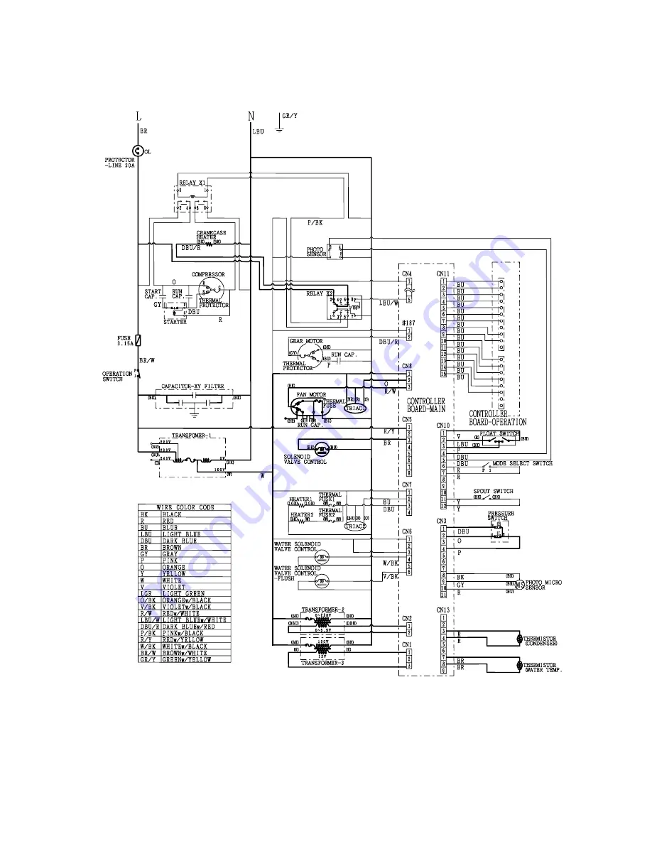 Hoshizaki TM-500AAE Service Manual Download Page 26