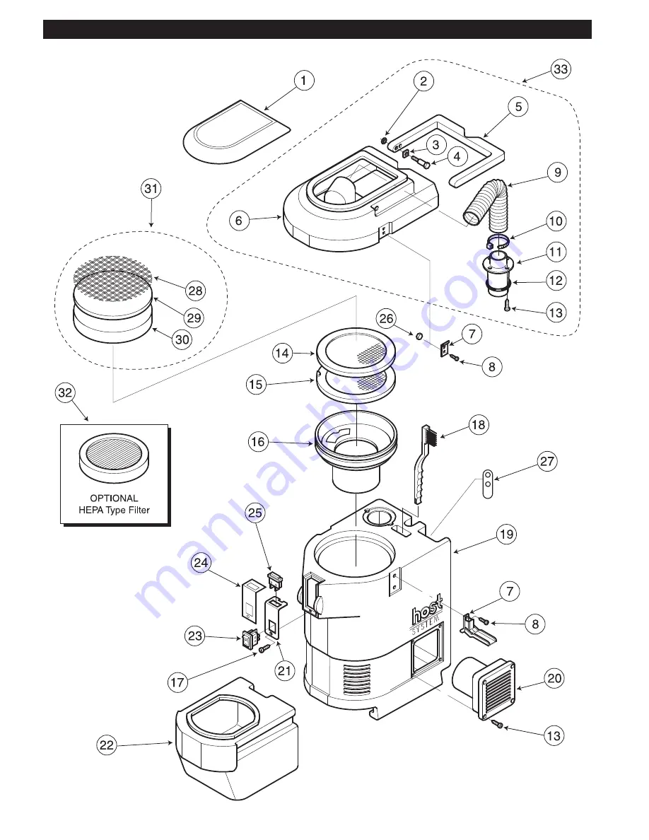 Host M40000 Manual Download Page 26