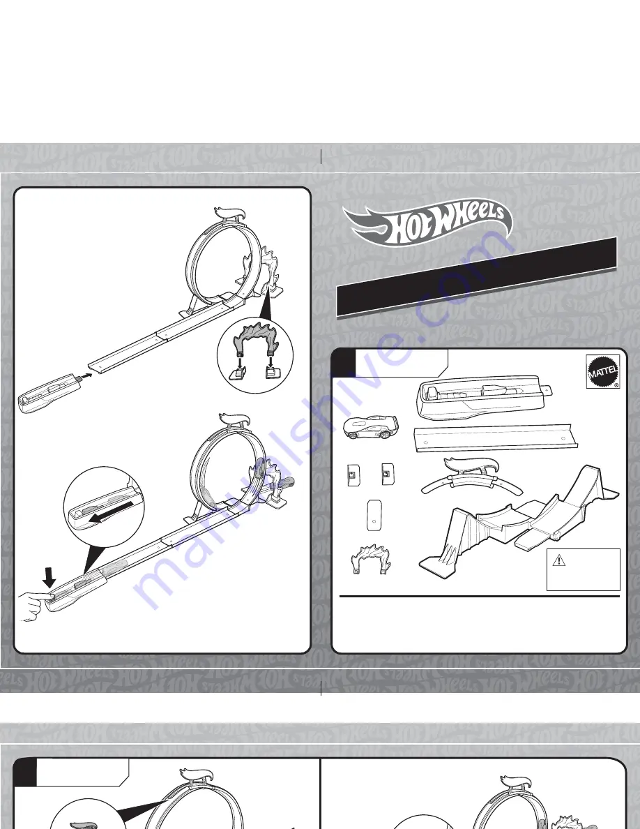 Hot Wheels LOOP & LAUNCH Скачать руководство пользователя страница 1