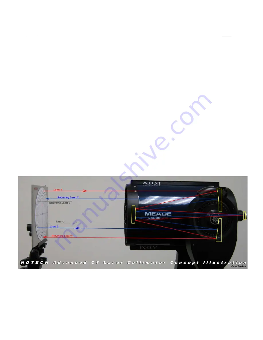 Hotech ADVANCED CT LASER COLLIMATOR Скачать руководство пользователя страница 3