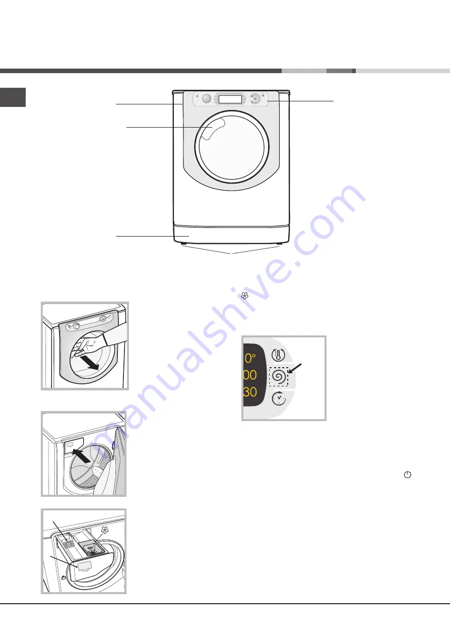 Hotpoint Ariston AQ113D 497 X Скачать руководство пользователя страница 20