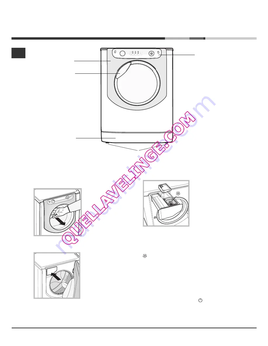 Hotpoint Ariston AQ7L 49 U Instructions For Installation And Use Manual Download Page 4