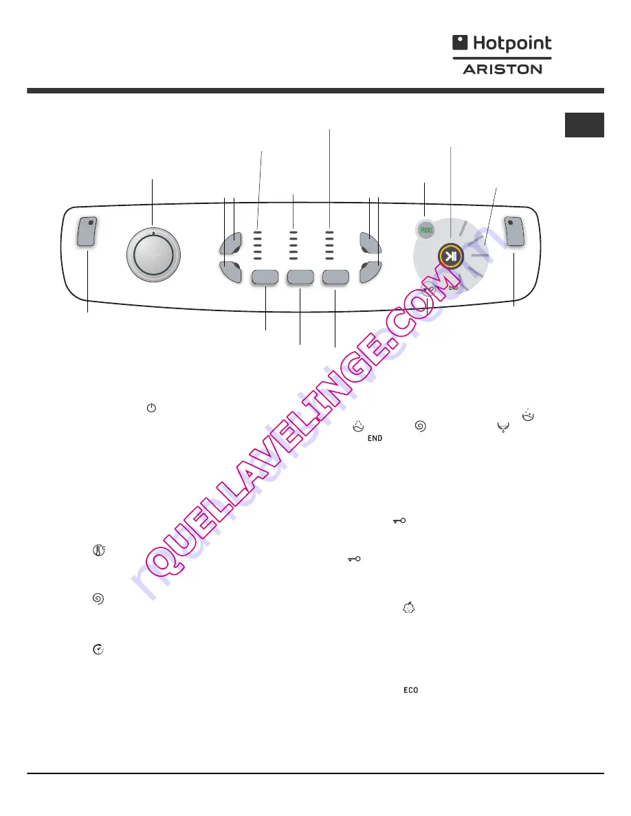 Hotpoint Ariston AQ7L 49 U Instructions For Installation And Use Manual Download Page 17