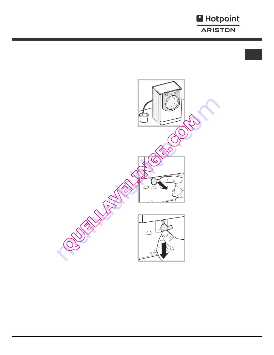 Hotpoint Ariston AQ7L 49 U Instructions For Installation And Use Manual Download Page 21