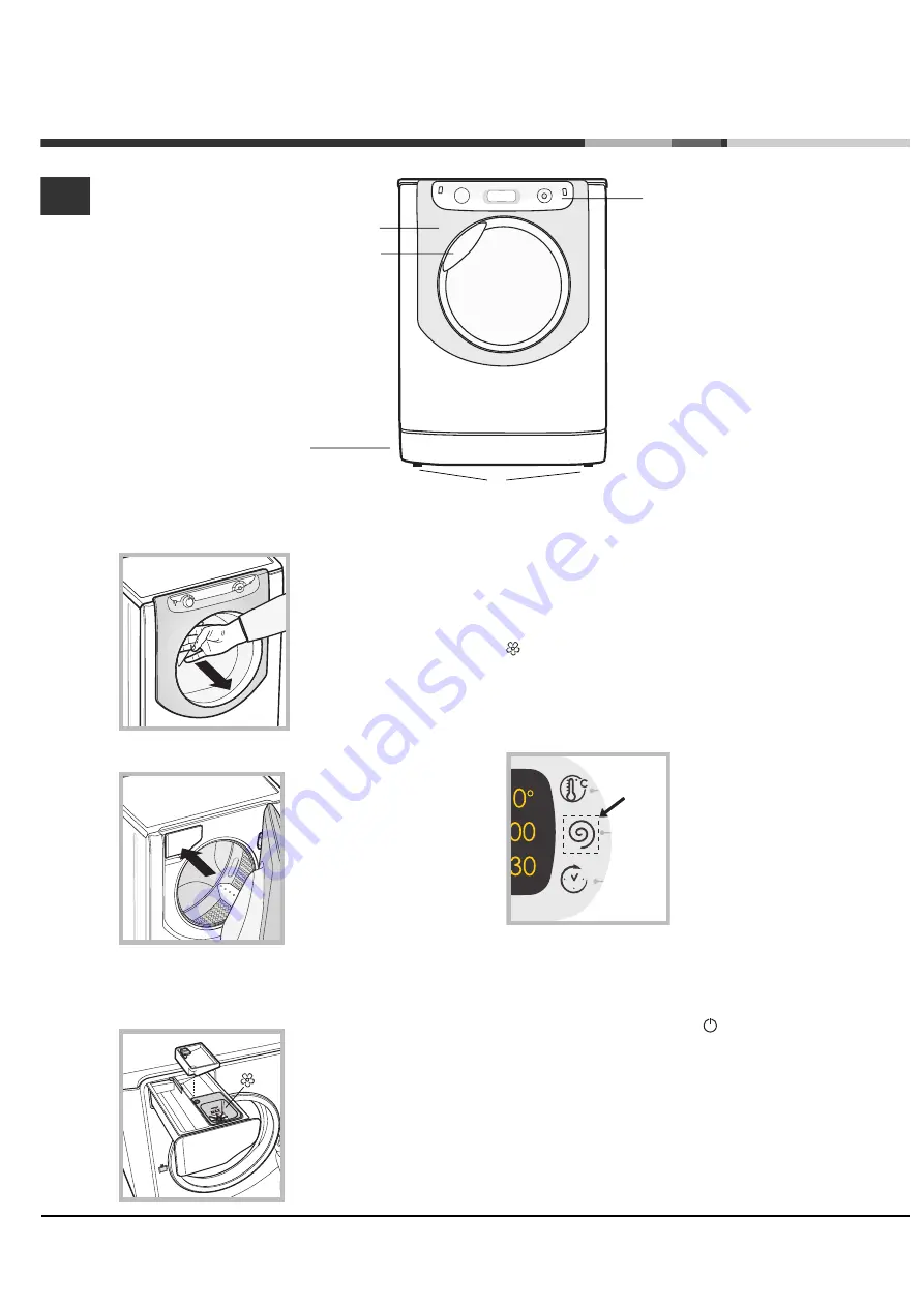 Hotpoint Ariston AQ8D 69 U Скачать руководство пользователя страница 4