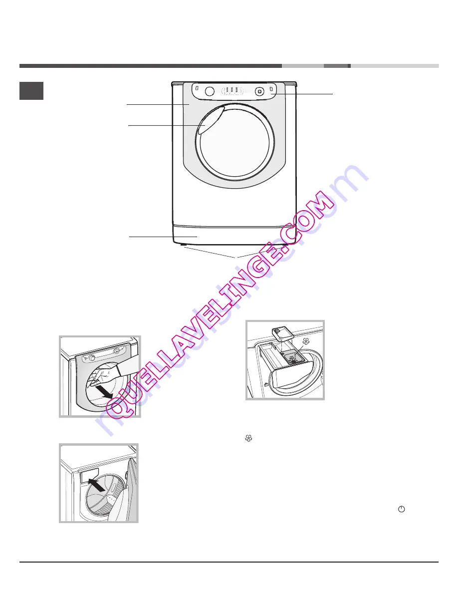 Hotpoint Ariston AQ8L 292 U Скачать руководство пользователя страница 28