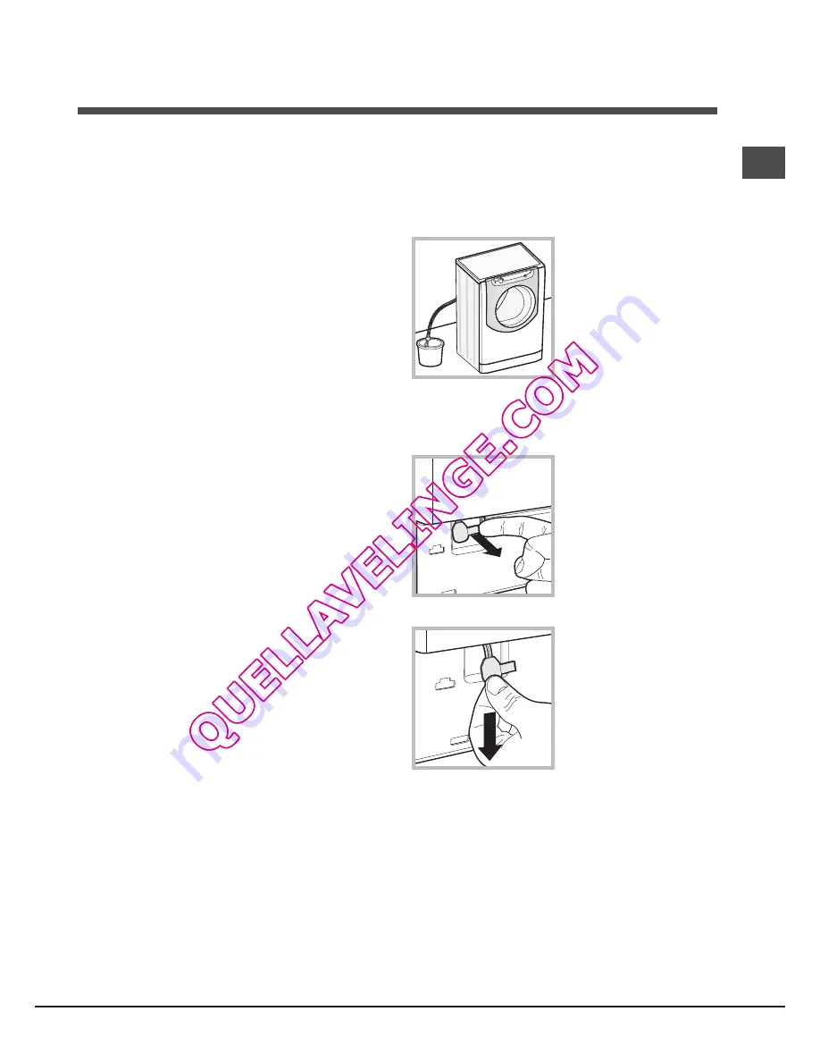 Hotpoint Ariston AQ8L 292 U Instructions For Installation And Use Manual Download Page 57