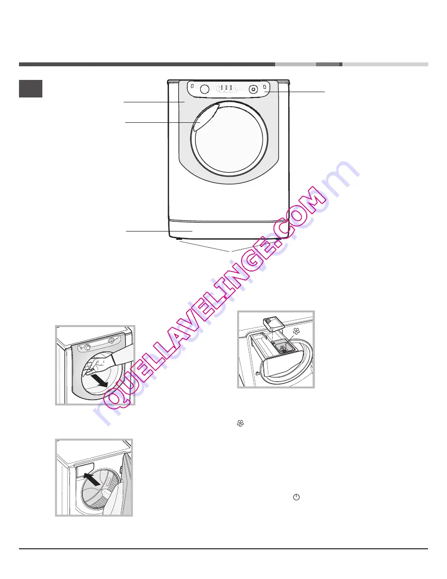 Hotpoint Ariston AQ8L 292 U Скачать руководство пользователя страница 64