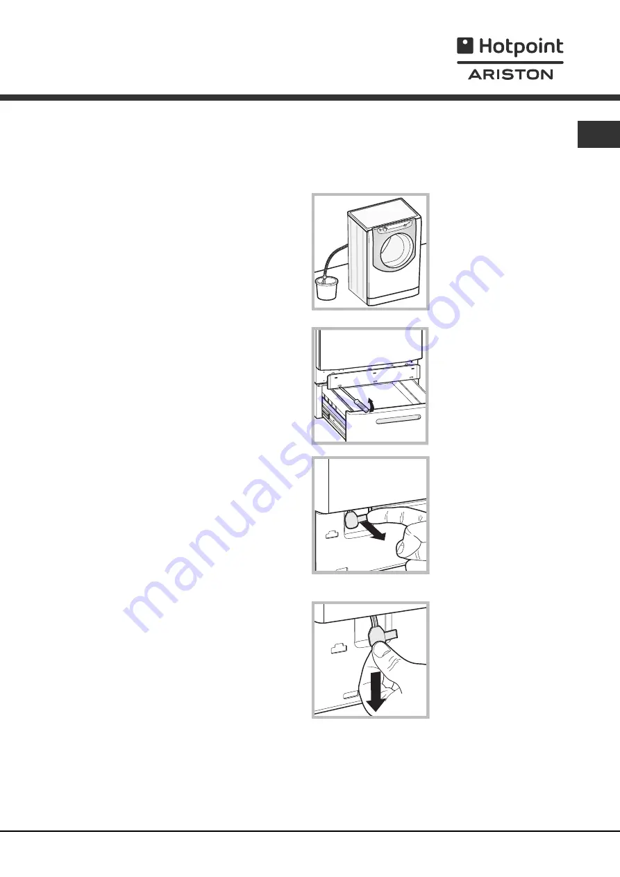 Hotpoint Ariston AQ9D 68 U H Instructions For Installation And Use Manual Download Page 9