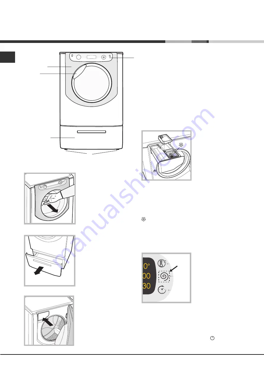 Hotpoint Ariston AQ9D 68 U H Instructions For Installation And Use Manual Download Page 28