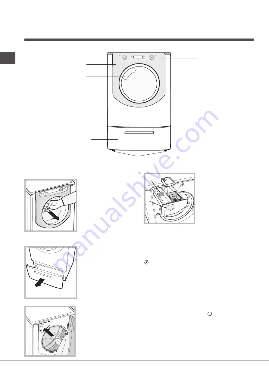 Hotpoint Ariston AQUALTIS AQ102F 49 H Скачать руководство пользователя страница 16