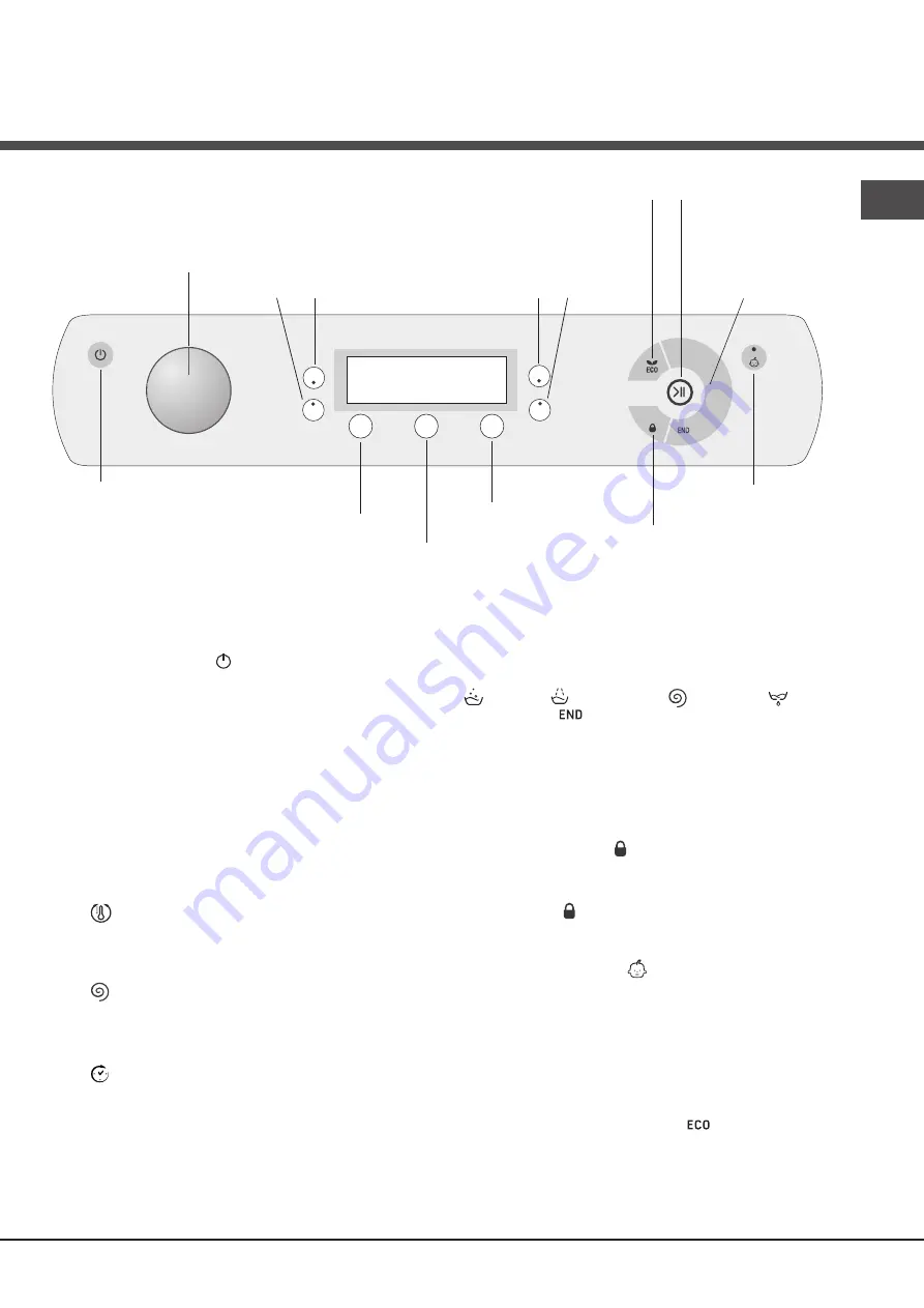 Hotpoint Ariston AQUALTIS AQ102F 49 H Instructions For Installation And Use Manual Download Page 41