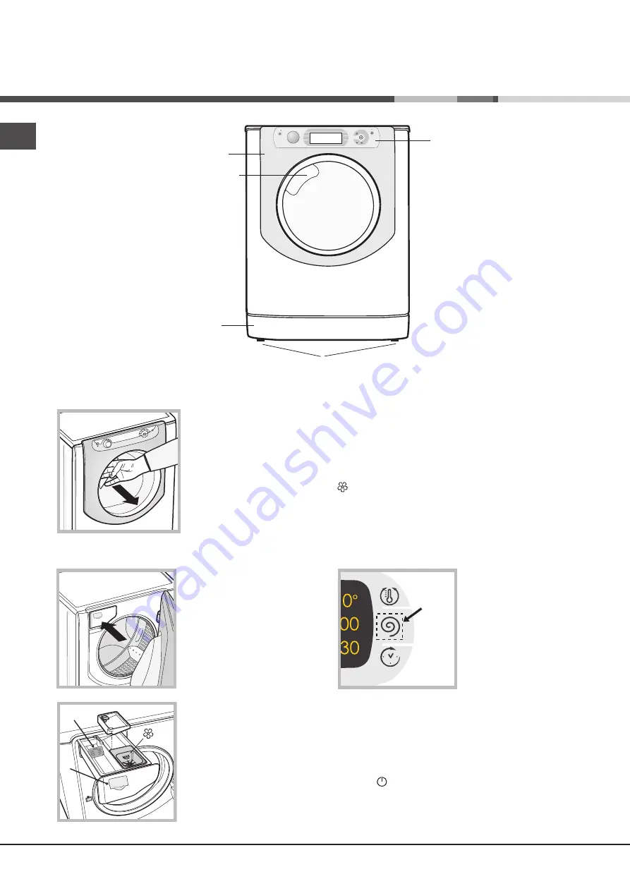 Hotpoint Ariston AQUALTIS AQ103D 49 Скачать руководство пользователя страница 52